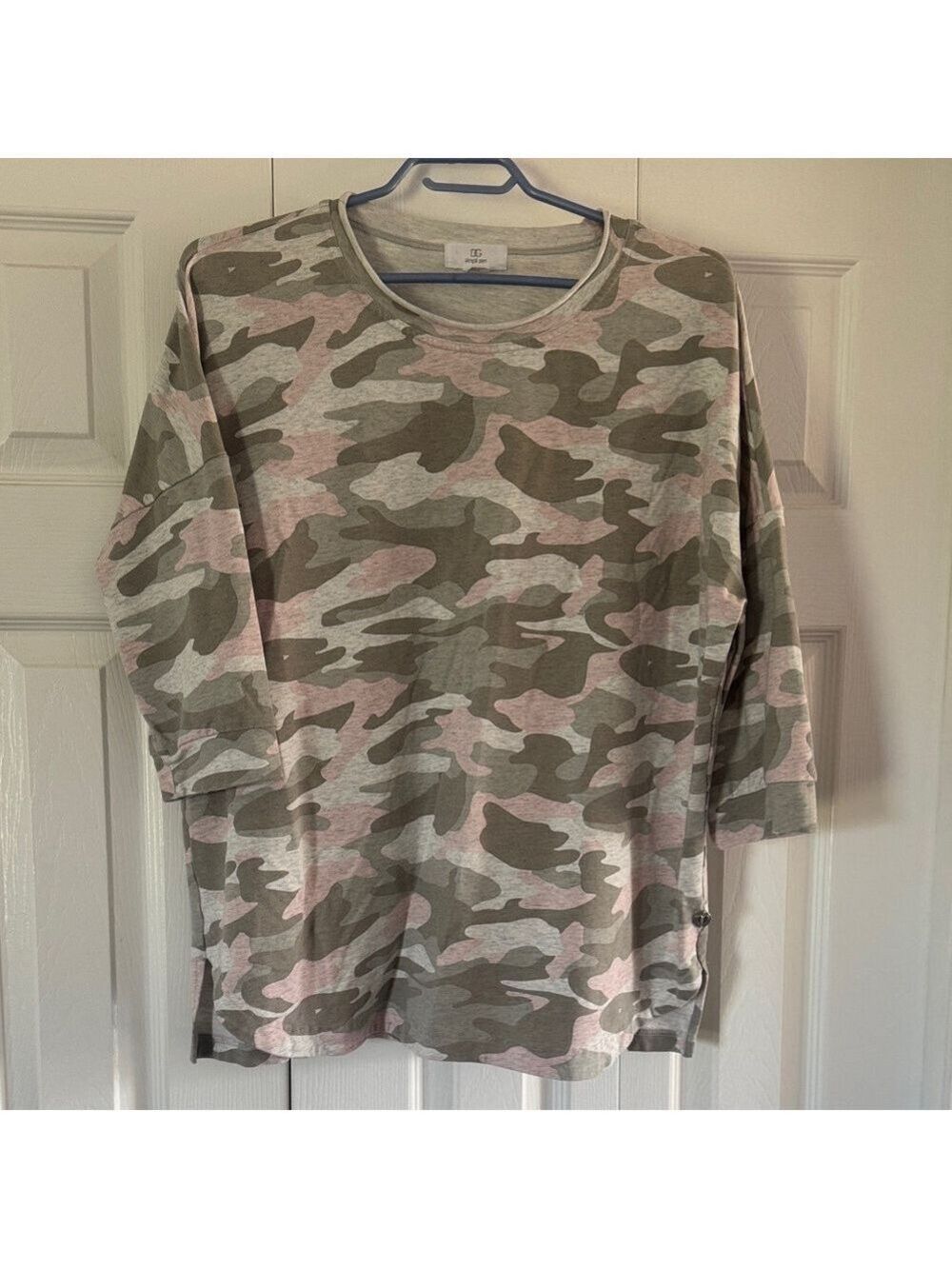 Camo Print Short Sleeve Tee